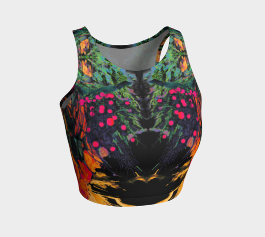 Lightning Crop Top
