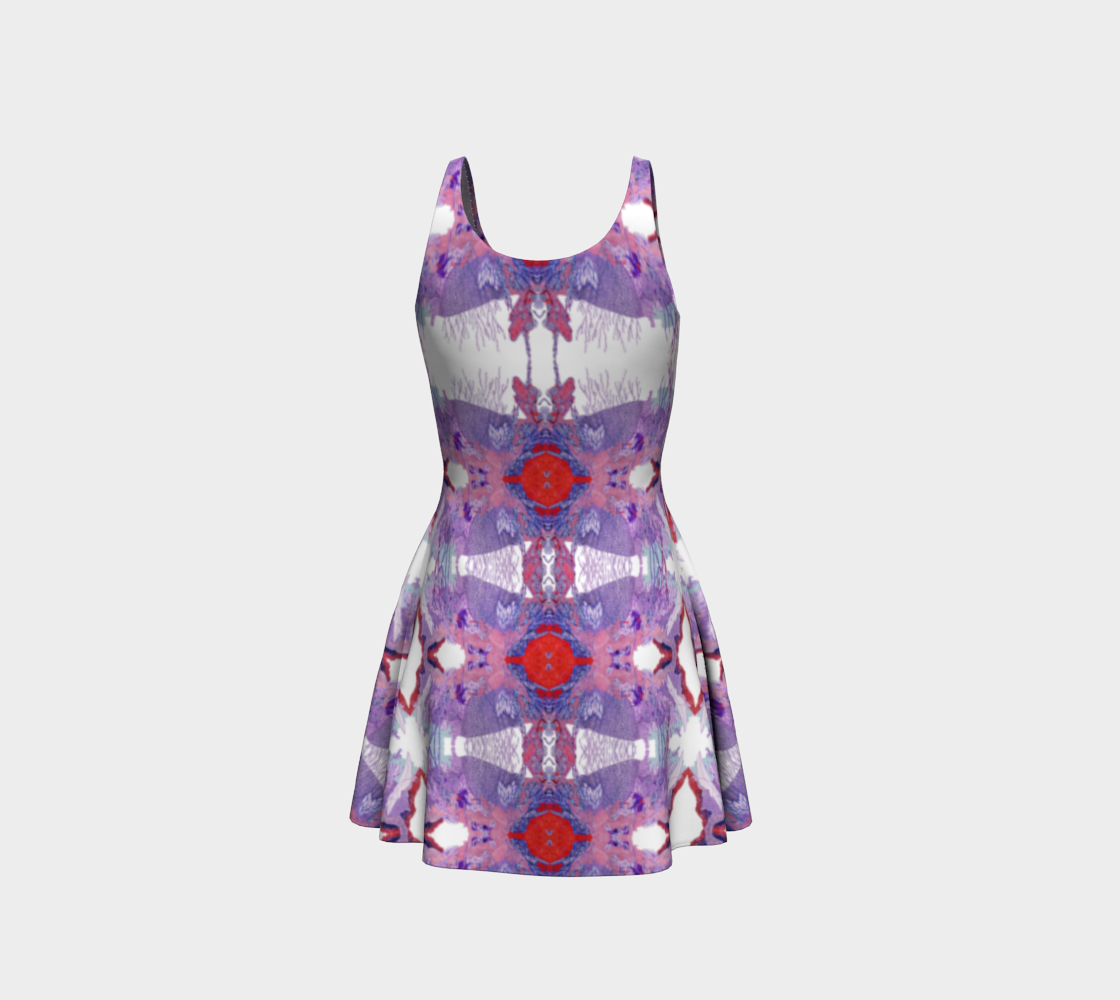 Flower Worrior Flare Dress