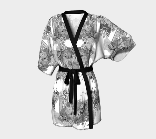 B&W Kimono