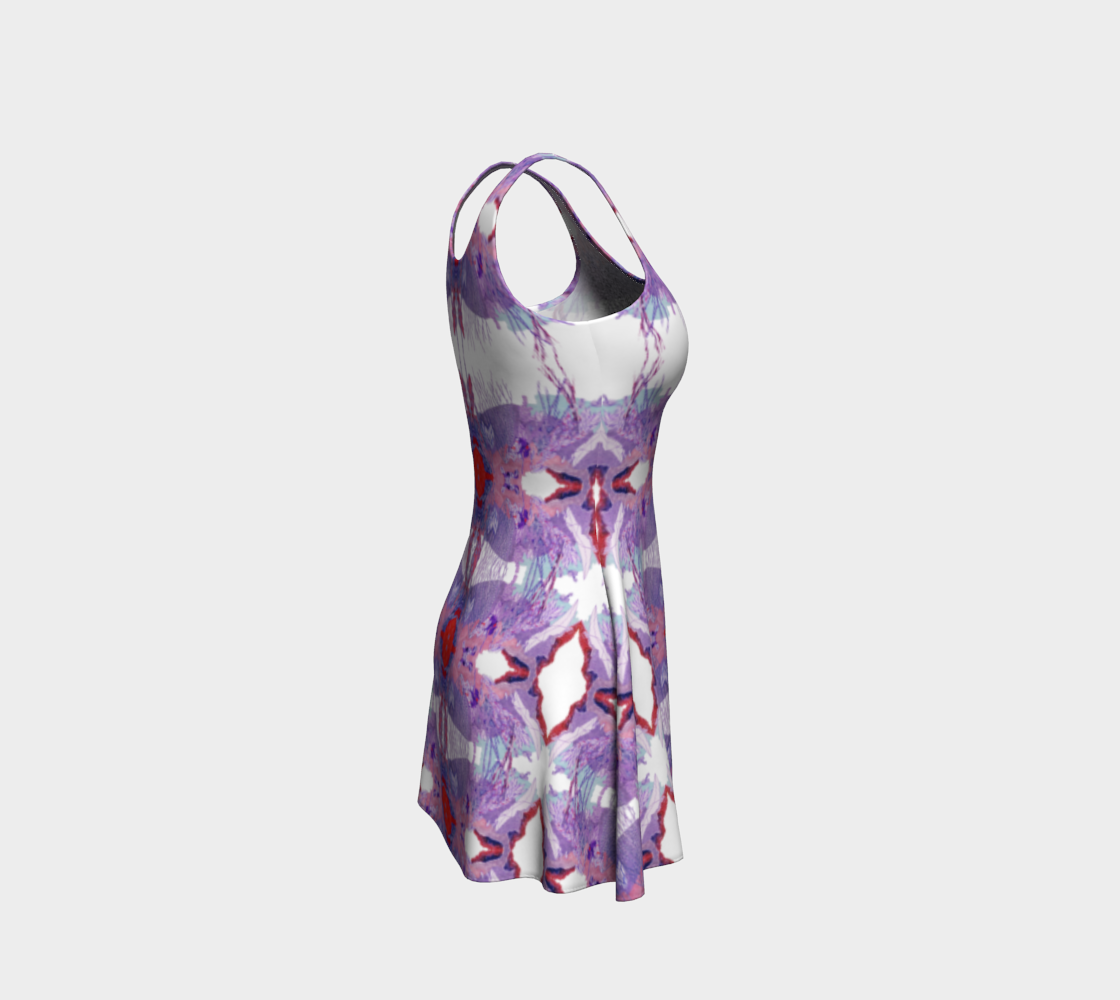 Flower Worrior Flare Dress