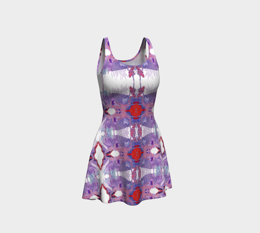 Flower Worrior Flare Dress