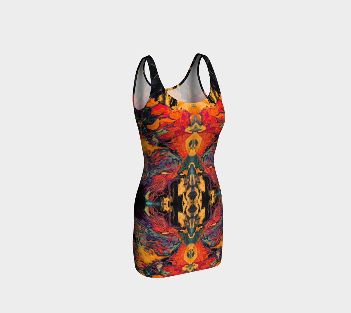 Fire Tribe Bodycon Dress