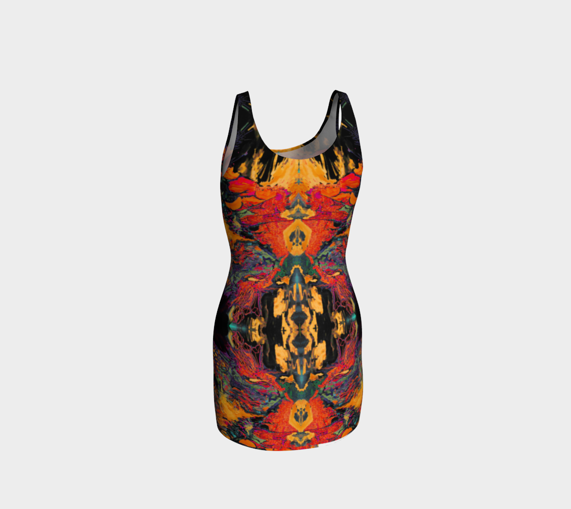 Fire Tribe Bodycon Dress