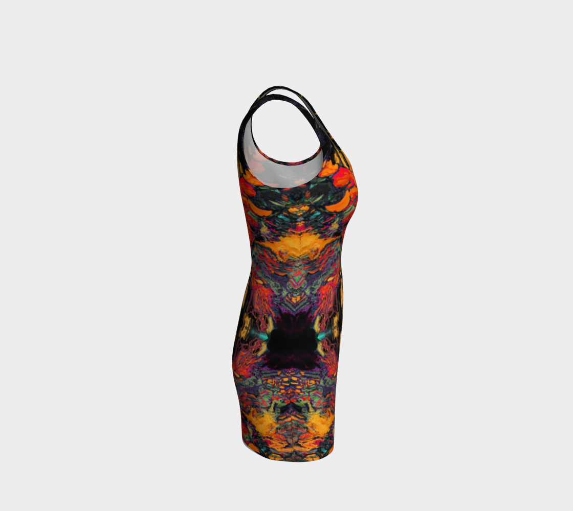 Fire Tribe Bodycon Dress