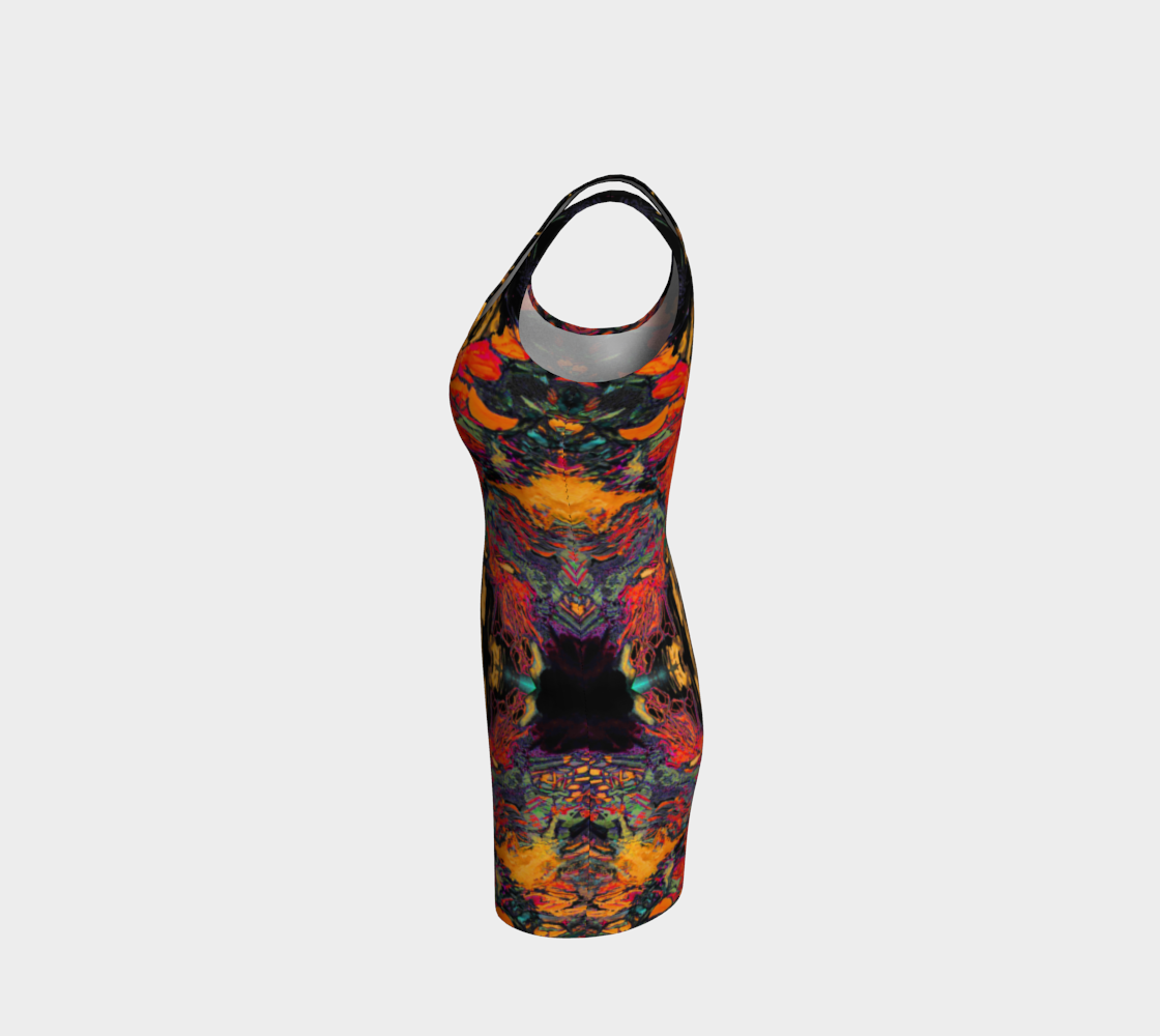 Fire Tribe Bodycon Dress